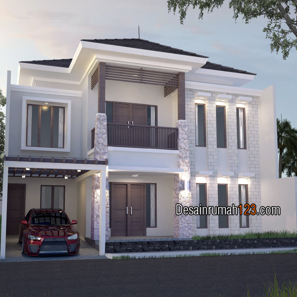 Concept 31 Desain Rumah Lebar 13 Meter Minimalist Home Designs