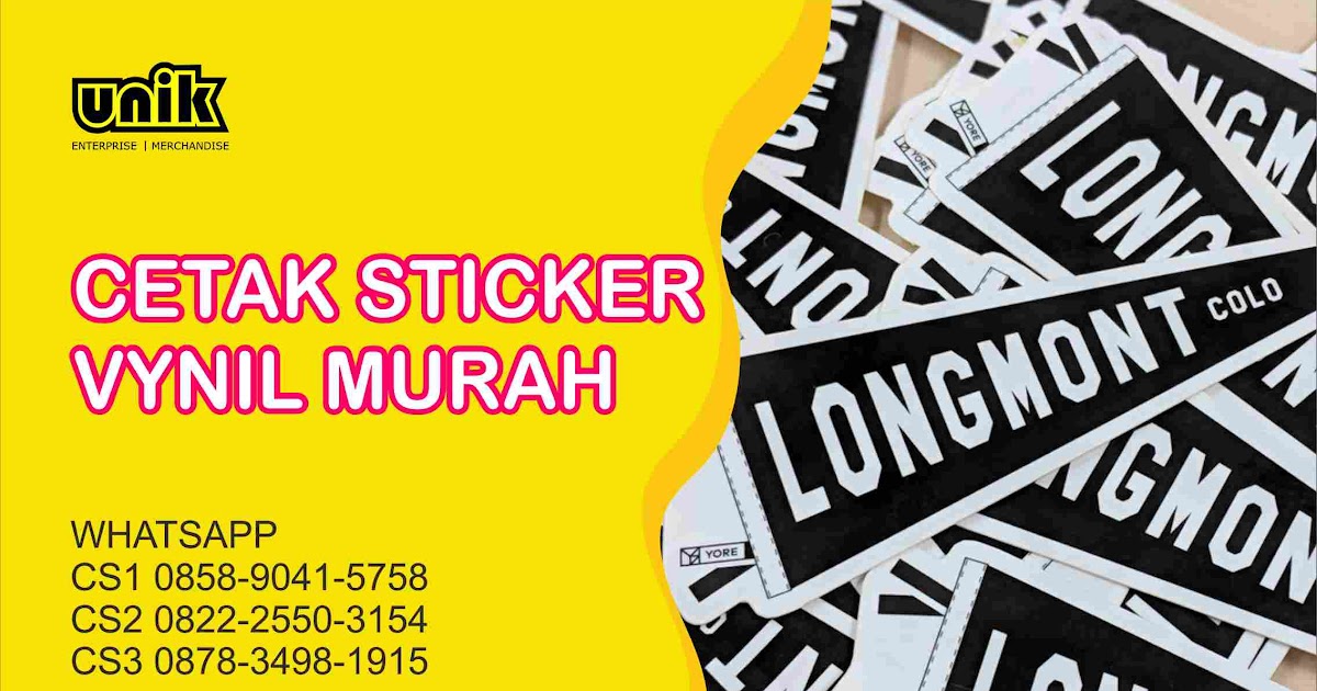 Most Wanted Harga Cetak Stiker  Jogja  Stiker  Mobil Stiker  