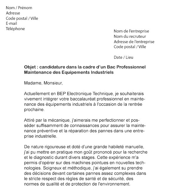 exemples de lettres de motivation campus france