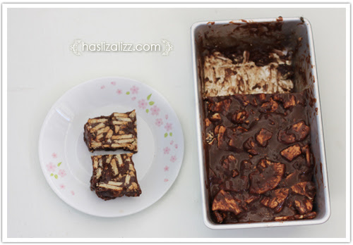 Resepi Kek Batik Simple Guna Marjerin - Listen oo