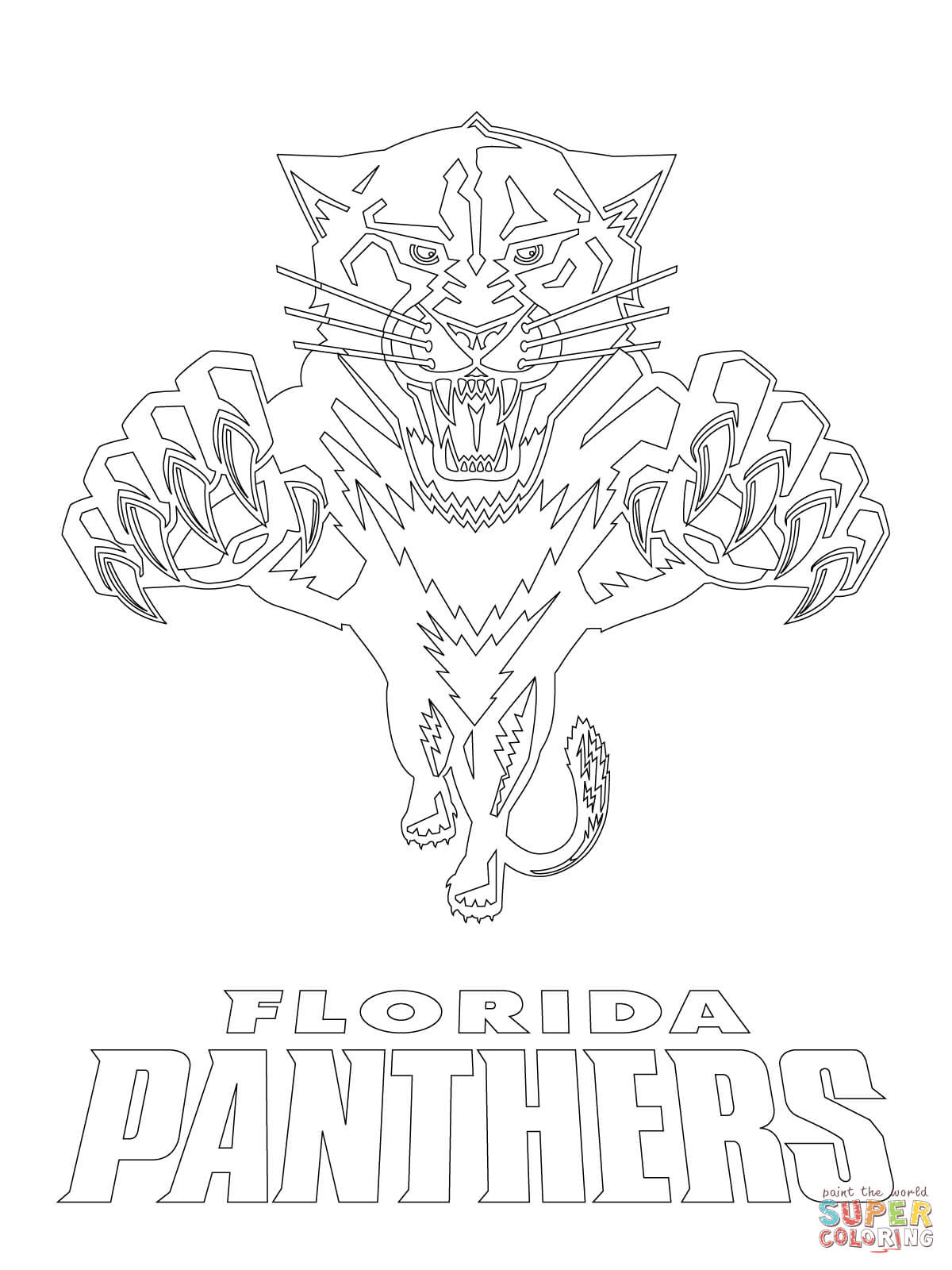 Some of them are transparent (.png). Ausmalbild Logo Der Florida Panthers Ausmalbilder Kostenlos Zum Ausdrucken