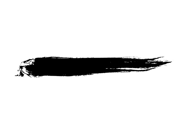 ラブリー筆 ライン 美しい花の画像