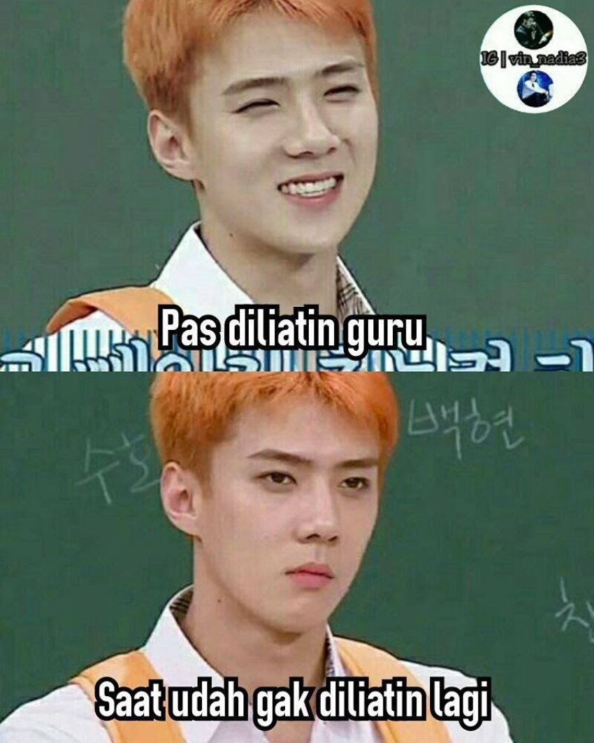 Meme Comic Exo Exoxofanfictionworld Ktawacom Ayo Ketawa