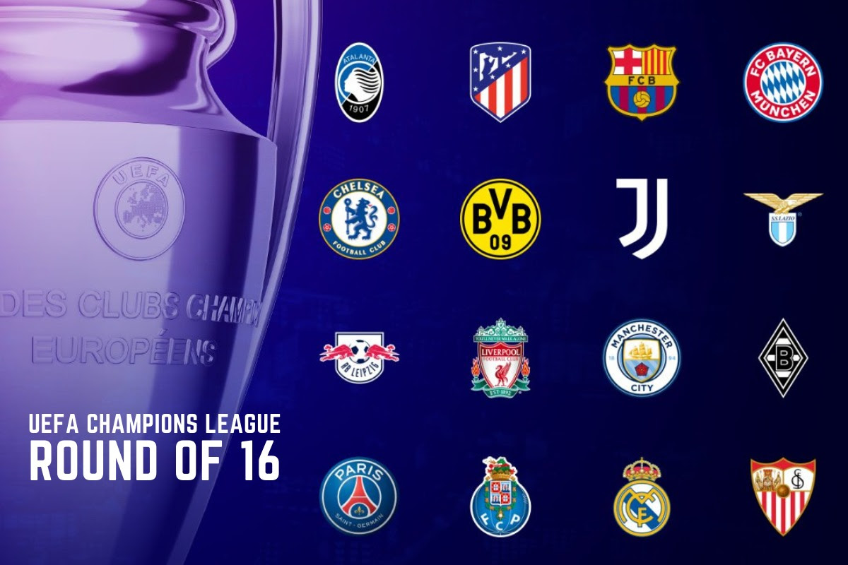 The recent draw revealed the matchups and bracket, now the matches are solidified check out the full round of 16 schedule and the dates for the quarterfinals, semifinals and final below. Uefa Champions League Round Of 16 Draw Bayern Munich To Face Lazio Barcelona Take On Psg