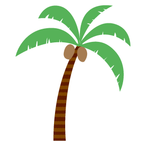 100 ハワイ ヤシ の 木 イラスト Ituirasuto