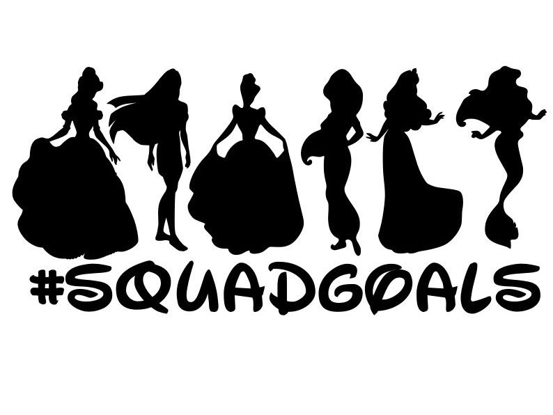 Free Free 84 Princess Squad Goals Svg Free SVG PNG EPS DXF File