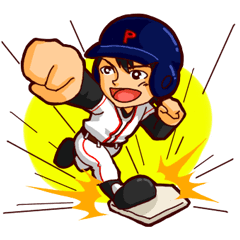 ラブリー野球 応援 イラスト 動物ゾーン