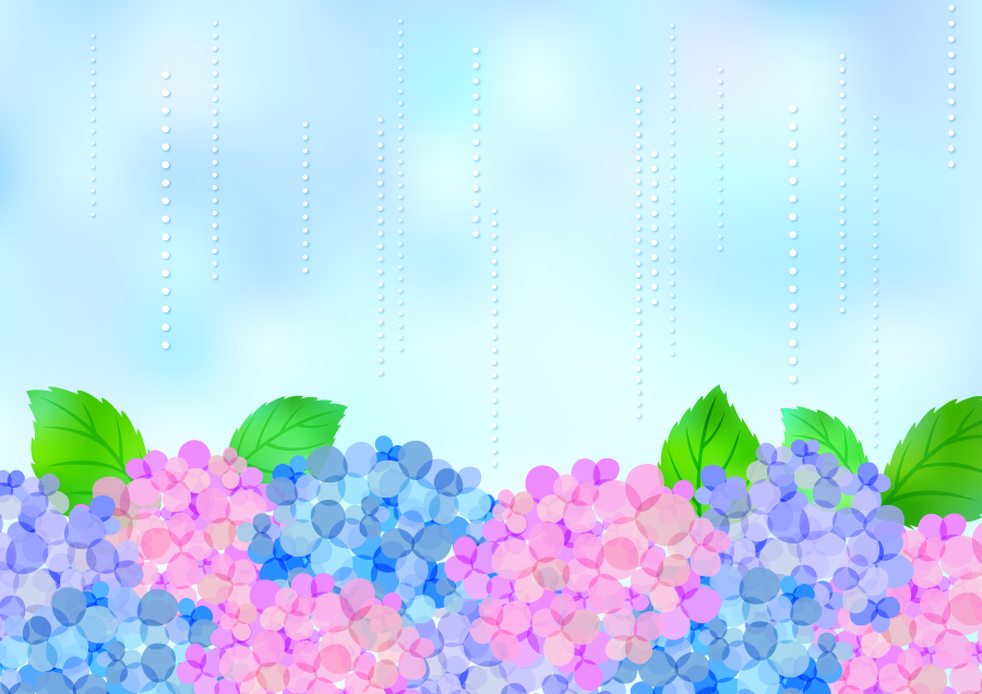 最新のhd梅雨 イラスト 背景 美しい花の画像