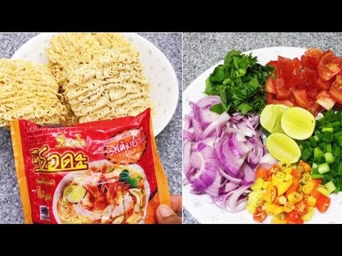 Cara Masak Resepi Maggi Kerabu Siam - Kuliner Melayu