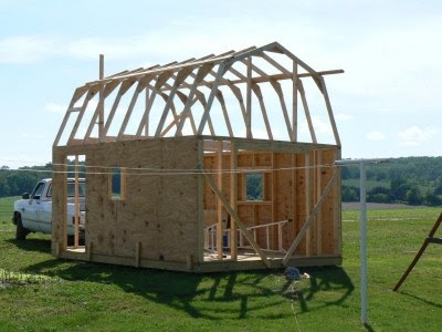 gambrel shed plans 16x24 jump to next level