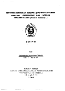 Pengaruh Pupuk Bokashi Terhadap Pertumbuhan Tanaman  