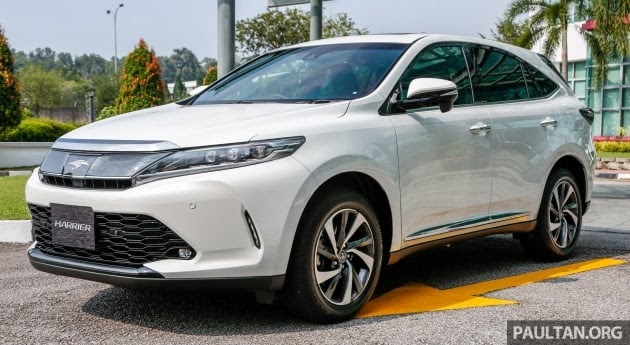 toyota harrier malaysia price 2017