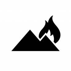 かわいいディズニー画像 最新のhd山 火事 イラスト