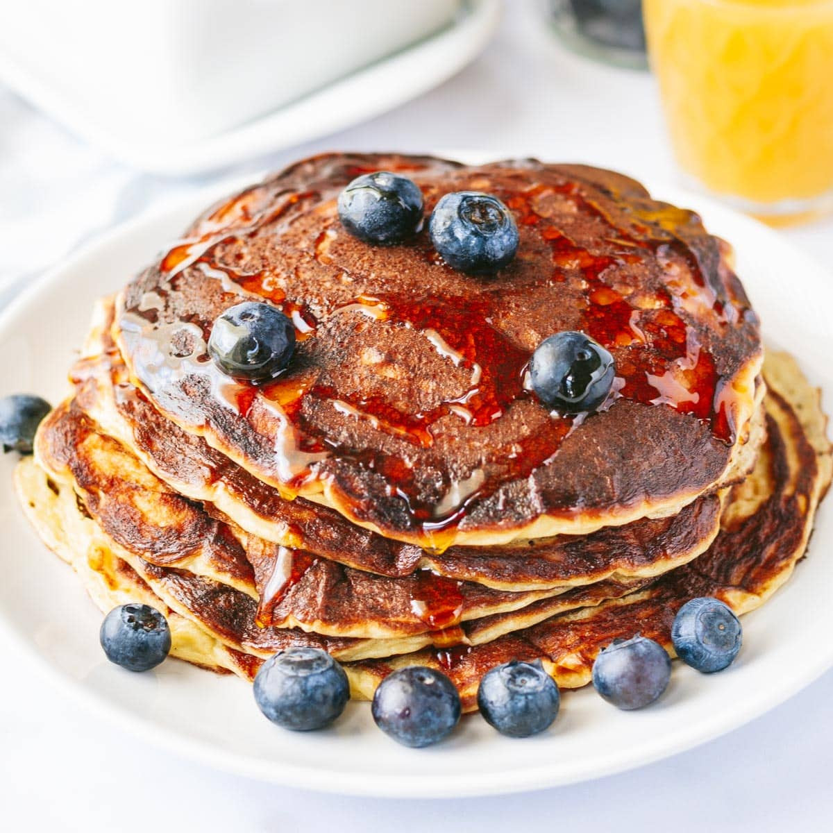 Stir in the chopped nuts or chocolate chips then scrape the batter into the prepared loaf pan. Easy Greek Yogurt Pancakes Recipe Awesome On 20