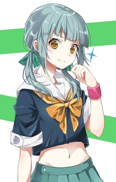 綺麗な可愛い女の子 イラスト 素材 アニメ画像