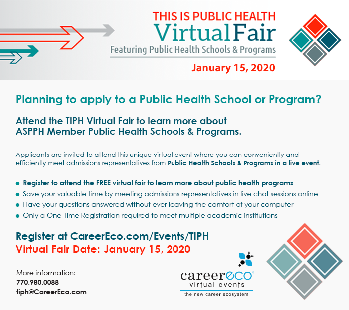 Virtual Fair: This is Public Health - January 15, 2020