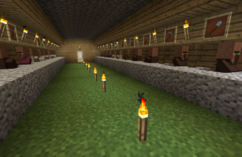 最高のマインクラフト 上マイクラ 村人 隔離