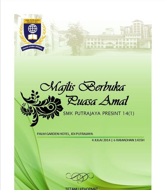 contoh buku program yang cantik