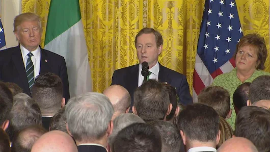 @MSNBC Irish PM reminds Trump St. Patrick was immigrant .History To Note, Not News Today.