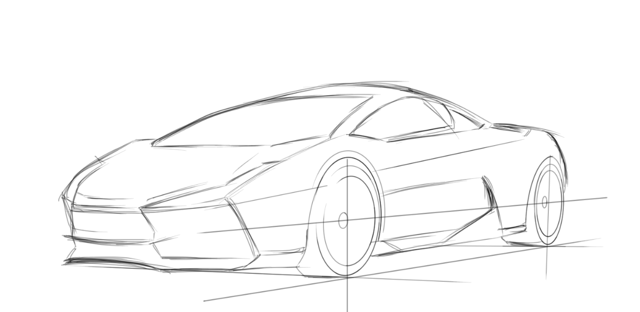 Get 35 車 スケッチ 書き方
