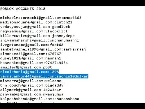 Rich Roblox Accounts Passwords Roblox Free Accounts 2019 - roblox accounts and passwords with robux 2019