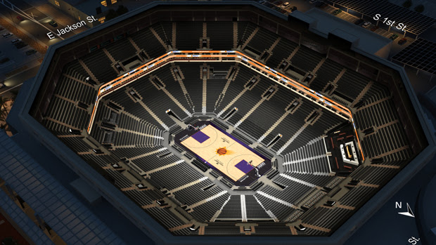 Talking stick resort arena is located in the heart of downtown phoenix, az. Phoenix Suns Virtual Venue By Iomedia