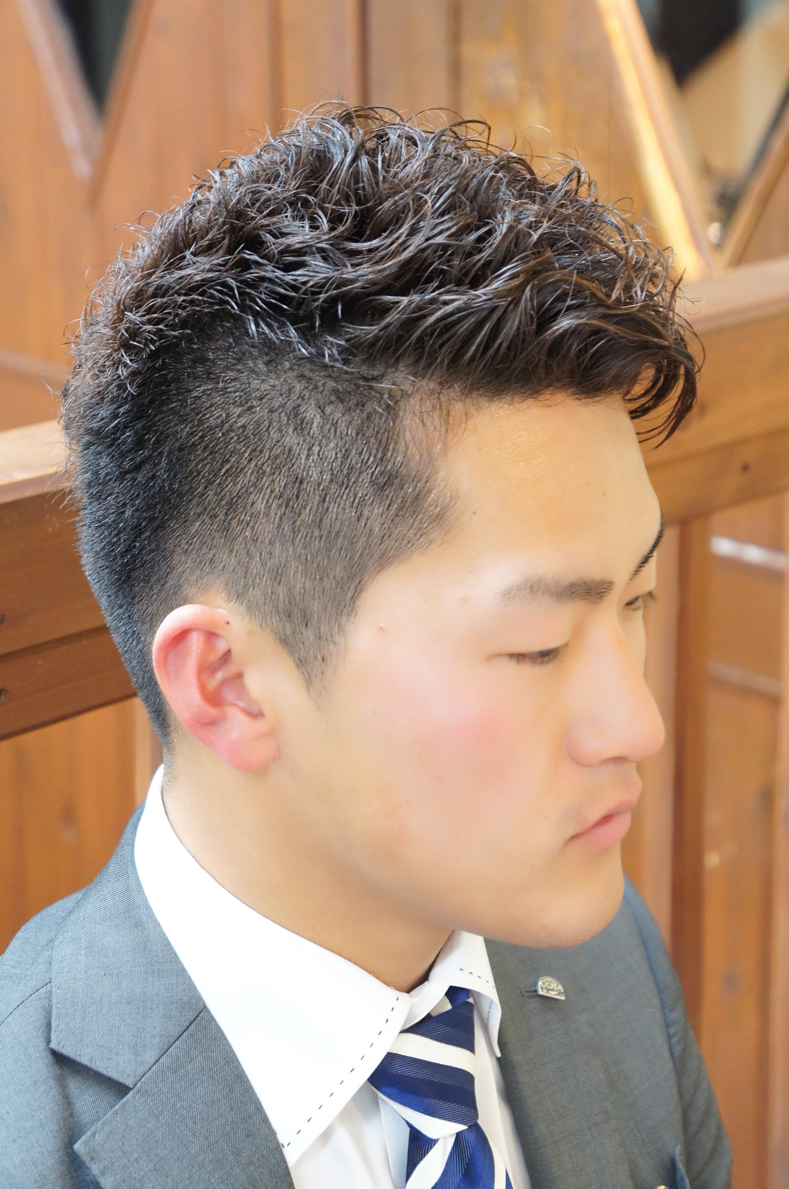 電池 グリル 月 ベリー ショート パーマ メンズ 黒髪 Cernisview Com