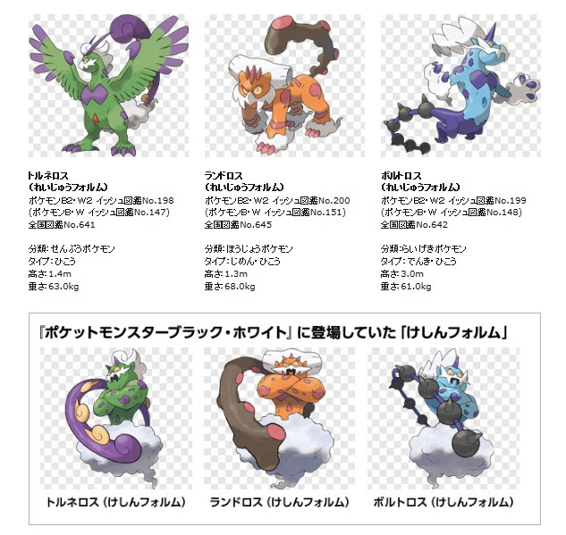 ほとんどのダウンロード ボルトロス ポケモン 最高の画像漫画