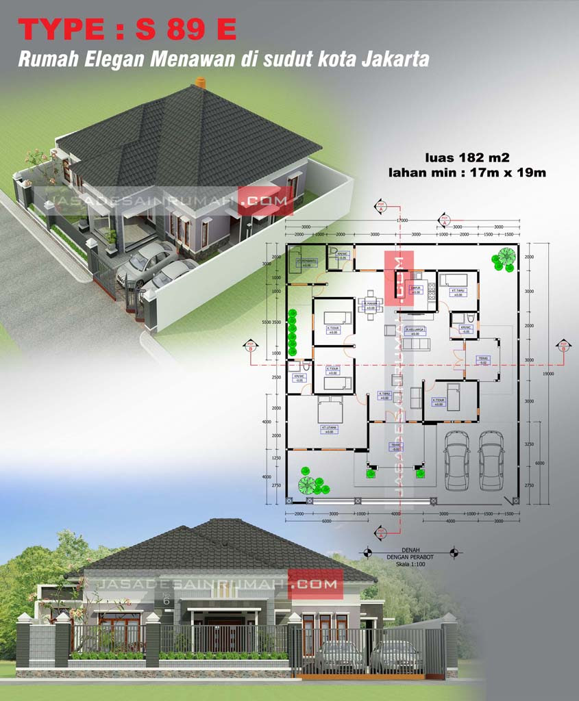 Kumpulan Desain Rumah Minimalis Posisi Sudut Kumpulan Desain Rumah