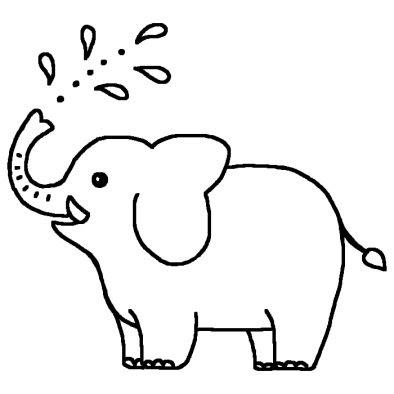 ぜいたく動物 白黒 イラスト 美しい花の画像