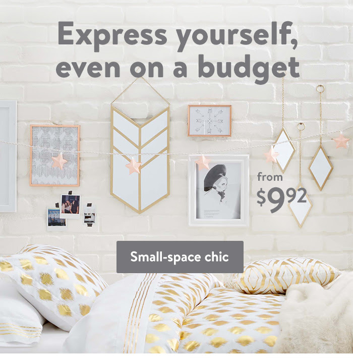 Express your personal style on a budget