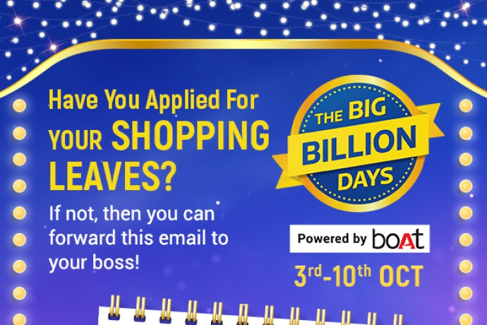 The Big Billion Days Have You Applied For Your Shopping Leaves?