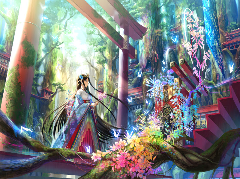 Hd限定綺麗 和風 神社 イラスト ディズニー画像のすべて