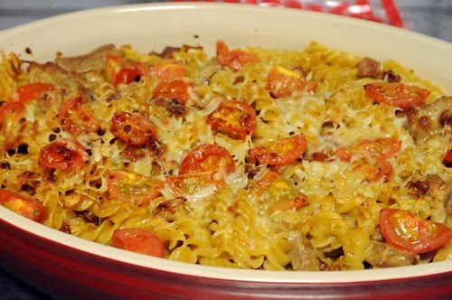 Anne's Food: Pork Tenderloin Pasta Casserole