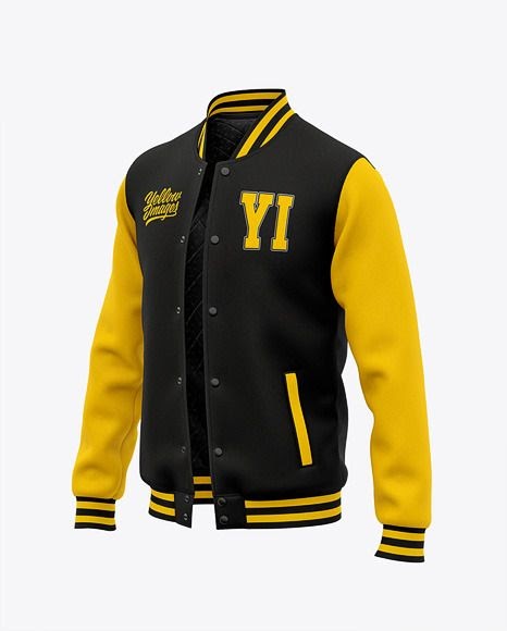 Download 10376+ Letterman Jacket Mockup PSD File