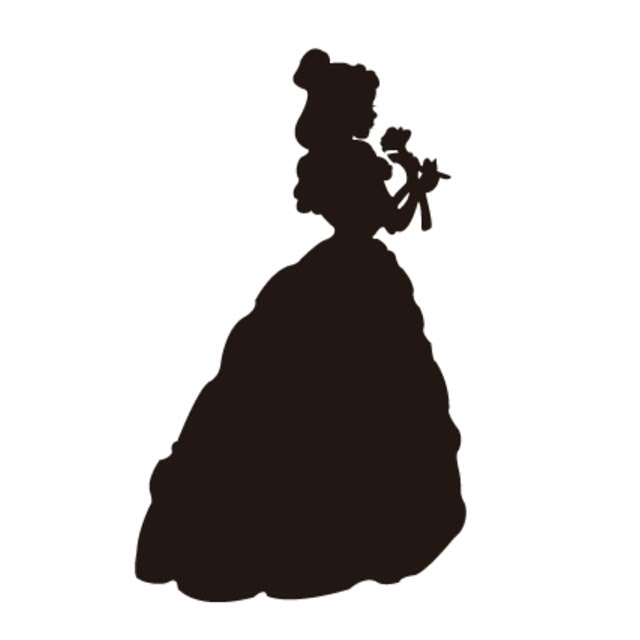 最高美女 と 野獣 ディズニー シルエット 画像 ディズニー画像のすべて