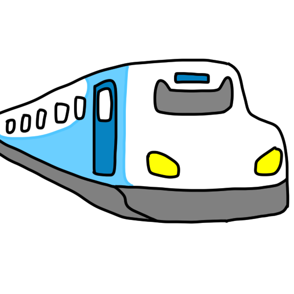イラスト集 50 新幹線 イラスト 無料 かわいい