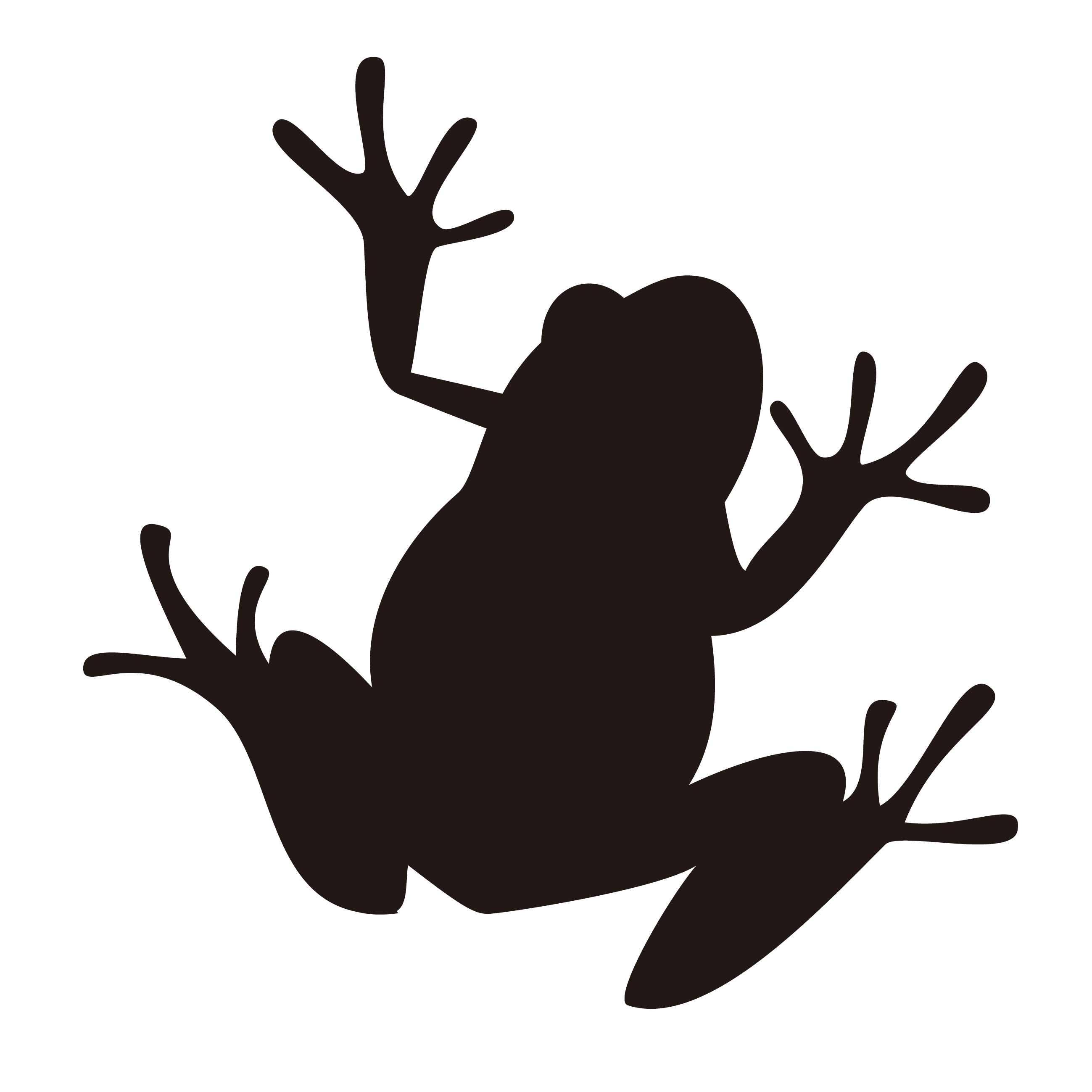 最高のかっこいい カエル イラスト シルエット ただのディズニー画像