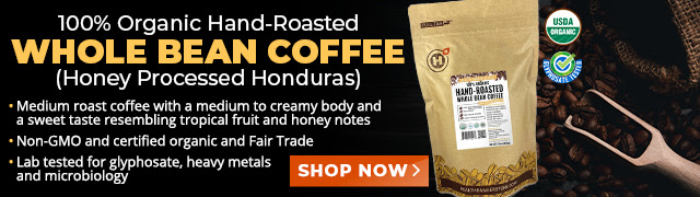 Organic Hand-Roasted Whole Bean Coffee - Honduras (Honey Processed)