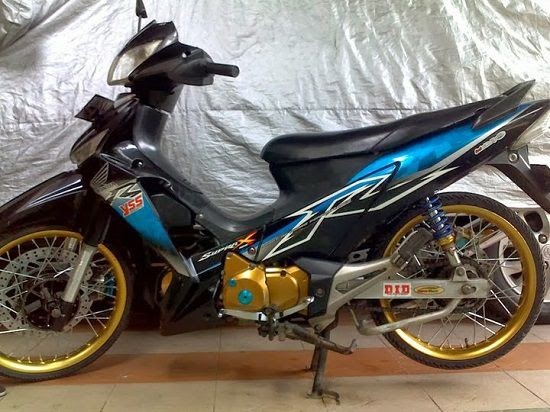Supra X 125 Warna Hitam Putih Modif - Kini supra x 125 ...