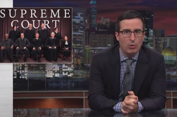 John Oliver slams SCOTUS for not allowing live video, creates hilarious canine reenactments