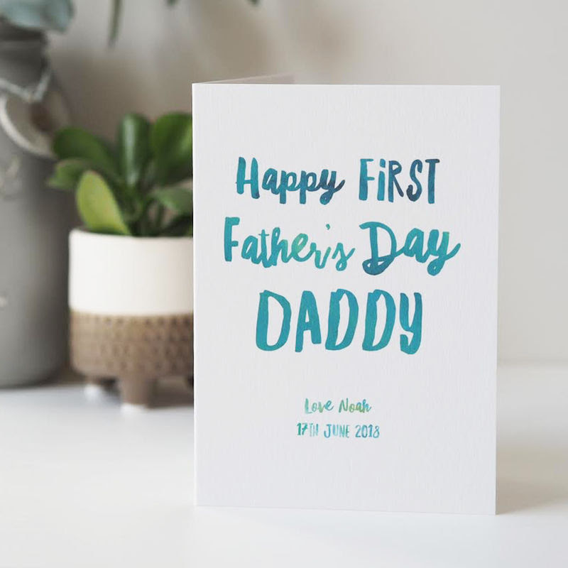 Happy father's day tree and mountains, letterpress printed card. First Father S Day Card Personalised Father S Day Card Father S Day Card Personalised Card Sweetlove Press Personalised Prints Funny Cards Cushions Custom Mugs Gifts For The Home