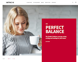 Image of Hitachi website