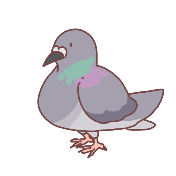 Japan Image 鳩 イラスト 簡単
