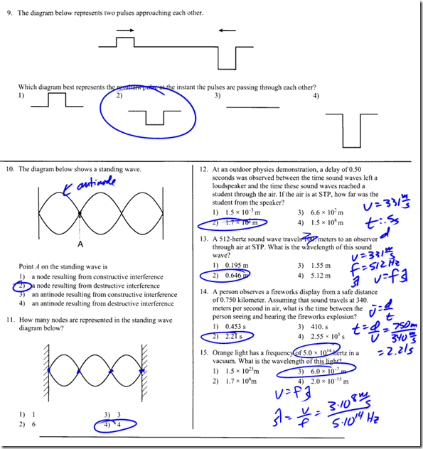 Waves Worksheet 1 Answers - Promotiontablecovers