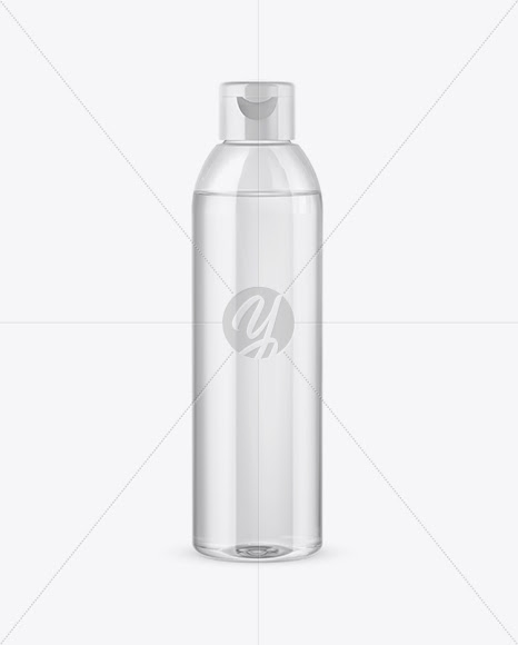 Download Download Clear PET Cosmetic Bottle Mockup PSD