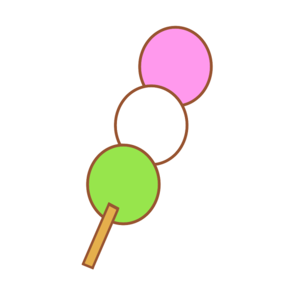 35 三色団子 イラスト 写真素材 フォトライブラリー