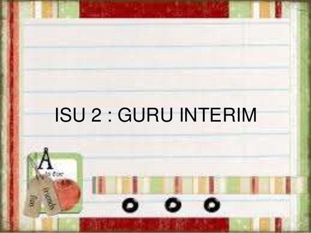 Soalan Guru Interim - Malacca t