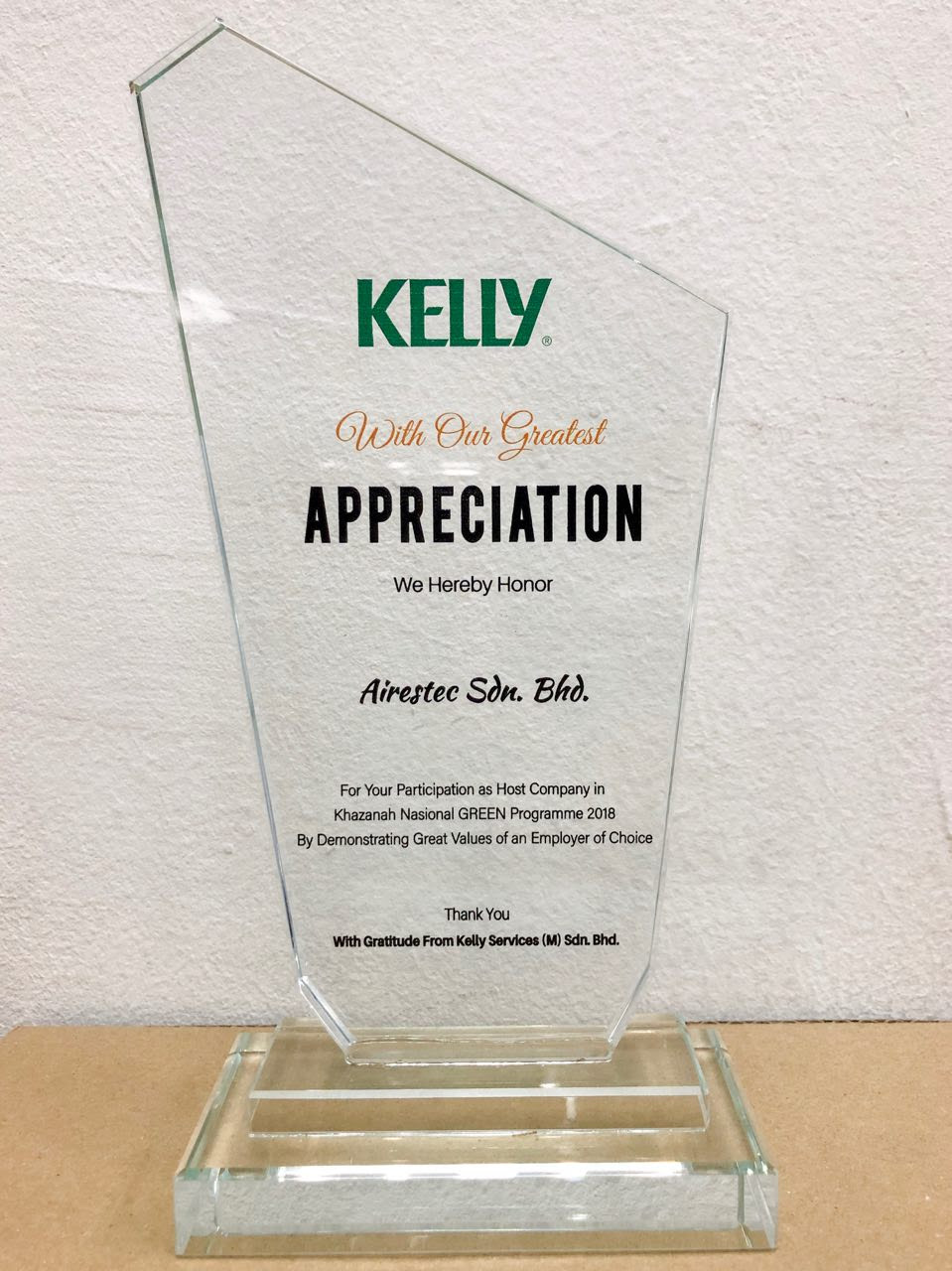 916 likes · 7 talking about this · 41 were here. Airestec Com Token Appreciation From Kelly Services M Sdn Bhd