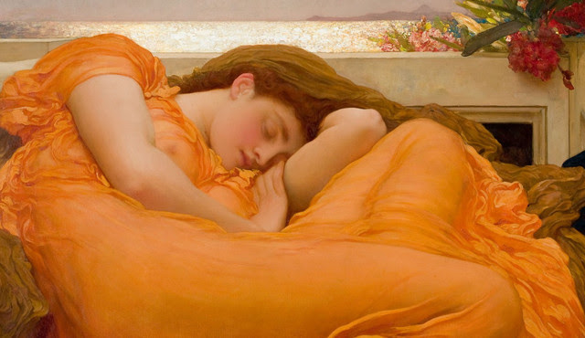 'Sol ardiente de junio', Frederic Leighton (1895). Museo de arte de Ponce Ponce, Puerto Rico.